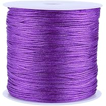 Amazon.com: 100M x 0.8mm Nylon Chinese Knot Cord Rattail